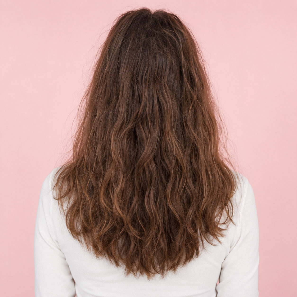 Cabelo antes de usar a HidraLiss